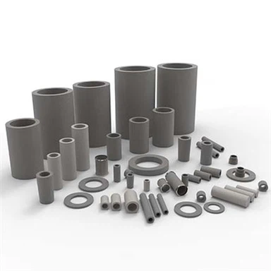 Bộ lọc dây kim loại bột xốp thiêu kết